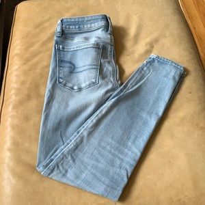 American eagle next level stretch skinny jeans.
